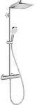 Hansgrohe Showerpipe Crometta E 240 EcoSmart 9 l/min, 1jet, 240 x 240 mm, mit Hansgrohe Showerpipe Crometta E 240 EcoSmart 9 l/min, 1jet, 240 x 240 mm, mit
