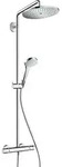 Hansgrohe Showerpipe Croma Select S S280 1jet, mit Brausearm 400 mm schwenkbar, chrom