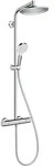 Hansgrohe Showerpipe Crometta S 240 EcoSmart 9 l/min, 1jet, &Oslash; 240 mm, chrom