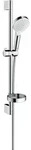Hansgrohe Brauseset Crometta Vario/Unica Brausestange 65 cm, mit Seifenschale,