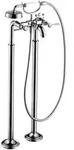 hansgrohe Fertigmontageset Axor Montreux DN 15, chrom, Wannen-2-Griff-Armatur, 234mm,