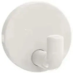 HEWI Einzelhaken 477 45 mm, reinweiss