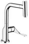 hansgrohe Sp&uuml;ltisch-Einhebelmischer Axor Citterio Select chrom, mit Ausziehbrause