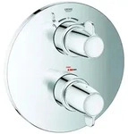 GROHE Fertigmontageset Grohtherm Special UP-Wannen-Thermostat, chrom
