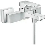 hansgrohe Wannen-Einhebelmischer Metropol AP, mit Hebelgriff, Ausladung 180mm, chrom
