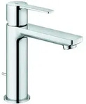 GROHE Waschtisch-Einhebelmischer Lineare 1/2"", S-Size, mit Ablaufgarnitur, chrom