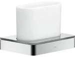 Hansgrohe Zahnglas Axor universal Glas, Halter chrom