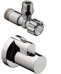 hansgrohe Eckventil G 1/2 x 3/8, mit Schuber, chrom