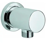 GROHE Wandanschlussbogen Rainshower chrom, AG, runde Rosette, DN 15