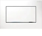 Geberit Bet&auml;tigungsplatte Sigma10 Square, f&uuml;r Sp&uuml;l-Stopp-Sp&uuml;lung, verschraubbar