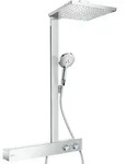 Hansgrohe Showerpipe Raindance E 300 1jet, mit ShowerTablet, chrom