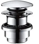 Hansgrohe Ablaufgarnitur Push-Open f&uuml;r Waschtisch- und Bidetmischer chrom, G 1 1/4,