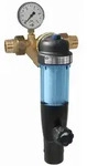 SYR R&uuml;cksp&uuml;lfilter DUO DFR 2314 DN 25, manuell, mit Druckminderer und Manometer