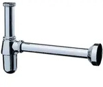 Hansgrohe Tassensiphon G 1 1/4, gro&szlig;es Modell, chrom