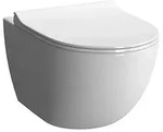 VitrA Wand-Tiefsp&uuml;l-WC flush2.0 Sento 36,5x54cm, we hgl, 3/6 l, ohne Sp&uuml;lrand