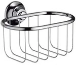 hansgrohe Seifenkorb Axor Montreux brushed nickel, Wandmontage, Metall