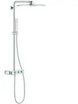 GROHE Duschsystem Euphoria SmartControl 310 Cube Duo mit AP-Thermostat, Wandmontage,