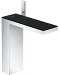 Waschtisch-Einhebelmischer 230 Axor MyEdition chrom/Spiegelglas, mit Push-Open