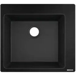 hansgrohe Einbausp&uuml;le S510-F450 560x510mm, 1 Hauptbecken, Hahnloch vordefiniert,