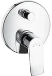 Hansgrohe Fertigmontageset Metris UP-Wannen-Einhebelmischer, mit