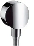 hansgrohe Wandanschluss FixFit mit R&uuml;ckflussverhinderer, chrom