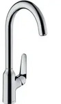 hansgrohe Sp&uuml;ltisch-Einhebelmischer M421-H220 chrom, schwenkbarer Auslauf 360Grad