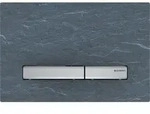 Geberit Bet&auml;tigungsplatte Sigma50 Mustang Schiefer/verchromt 115.788.JM.2