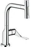 hansgrohe Sp&uuml;ltisch-Einhebelmischer Axor Citterio chrom, mit Ausziehbrause,
