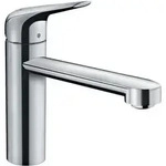hansgrohe Sp&uuml;ltisch-Einhebelmischer M421-H120 chrom, schwenkbarer Auslauf 360Grad