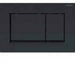 Geberit Bet&auml;tigungsplatte Sigma20 Square, easy-to-clean-beschichtet, schwarz matt