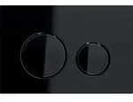 Geberit Bet&auml;tigungsplatte Sigma21 Metallfarbe schwarzchrom: schwarzchrom, schwarz