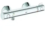 GROHE Brause-Thermostat Grohtherm 800 1/2"", Wandmontage, chrom