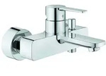 GROHE Wannen-Einhebelmischer Lineare 1/2"", Wandmontage, chrom