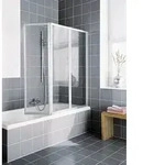 Kermi Vario 2000 Faltwand f&uuml;r Badewanne 1400 mm FW3 1401-1417 x 1400 mm...