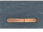 Geberit Bet&auml;tigungsplatte Sigma50 Mustang Schiefer/rotgold 115.670.JM.2