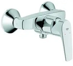 GROHE Brause-Einhebelmischer BauFlow 1/2"", Wandmontage, chrom