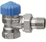 IMI Thermostat-Ventilunterteil Rp 1/2xR 1/2, Eck, Rotguss vernickelt, geringer