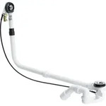 Viega Ab-und &Uuml;berlauf Multiplex Trio 6161.72 in 1070mmxDN40/50 verchromt