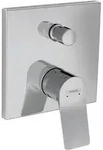 hansgrohe Fertigmontageset Vivenis UP-Wannen-Einhebelmischer, integrierte