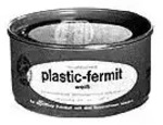 PLASTIK FERMIT, Dose a 250 g weiss, dauerelastische Dichtungsmasse