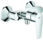 GROHE Brause-Einhebelmischer BauEdge 1/2"", Wandmontage, chrom
