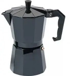 Espressokocher 6 Tassen schwarz