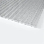 Doppelstegplatten 16 mm Farblos Klar - X + 5-Fach Struktur Polycarbonat 980 x...