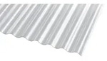 Polycarbonat Wellplatten klar Gerillt Sinus 76/18 1,4 mm 900 x 2500