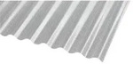 Polycarbonat Wellplatten klar Wabenstruktur Sinus 76/18 2,6 mm &ndash; Hagelsicher...