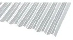 Acryl Wellplatten Glatt 3mm Sinus 76/18 klar 1045 x 3000