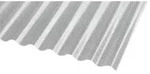 Acryl Wellplatten 3mm Sinus 76/18 Wabenstruktur klar 1045 x 4000