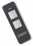 SOMMER Handsender Pearl Twin, schwarz-chrom