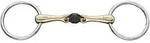 Gebiss HSP WH Ultra Soft doppelt gebrochen mit Gummi 16mm sensogan/edelstahl 78