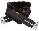 Sattelgurt KY Sheepskin brown/brown 140